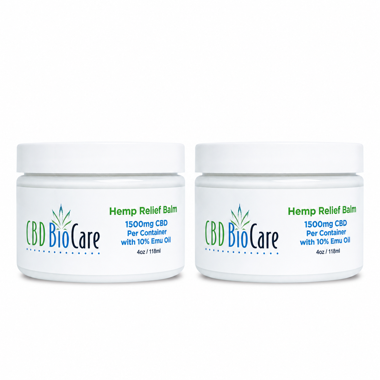 1500 Pain Relief Balm w/ Emu Oil two pack