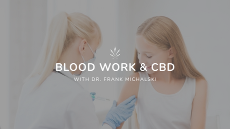 CBD oil and blood test tubes — what to know about CBD and your bloodwork