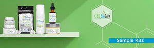 CBD BioCare Sample Products for CBD BioCare Businesses and Representatives