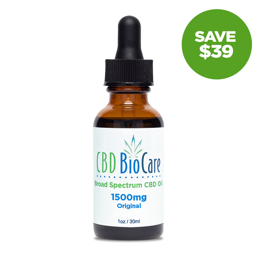 1500mg Broad Spectrum CBD Oil | CBD BioCare