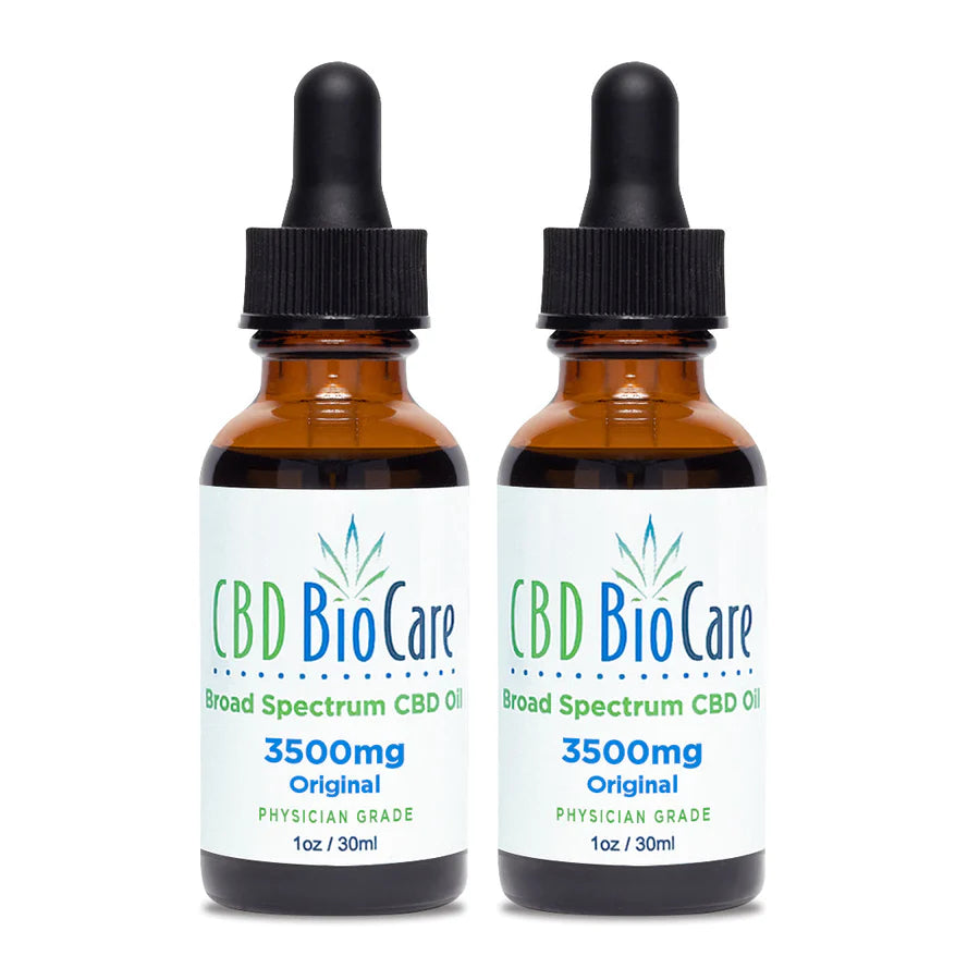 3500mg Broad Spectrum CBD Oil — 2-Pack