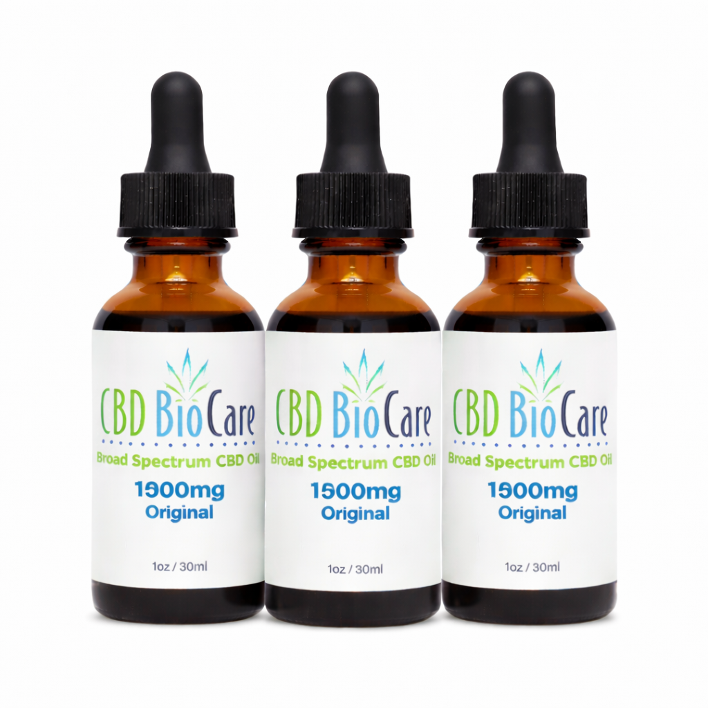 3 pack 1500mg CBD Oil