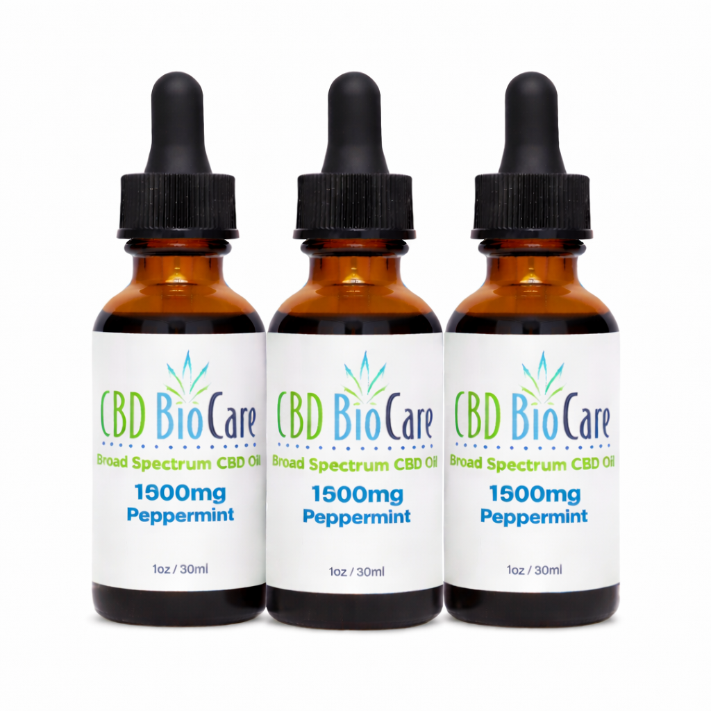 3 pack 1500mg CBD Oil