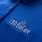 CBD BioCare Women's Polo Shirt with CBD BioCare Logos
